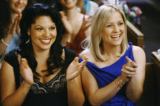 Sara Ramirez and Jessica Capshaw on 'Grey's Anatomy'