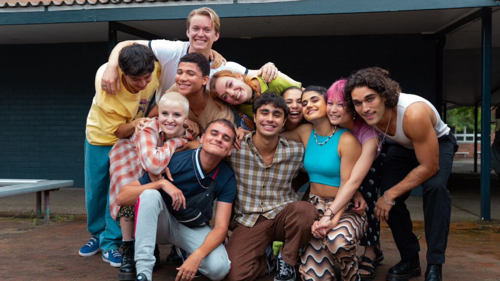 Brodie Townsend, Bryn Chapman-Parish, Asher Yasbincek, James Majoos, Will McDonald, Thomas Weatherall, Ayesha Mason, Chloe Hayden, Gemma-Chua-Train, Josh Heuston of 'Heartbreak High'