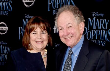 Ina and Jeffrey Garten on red carpet