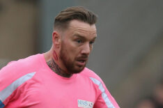 Jamie O'Hara at Celebrity Charity Match in 2018