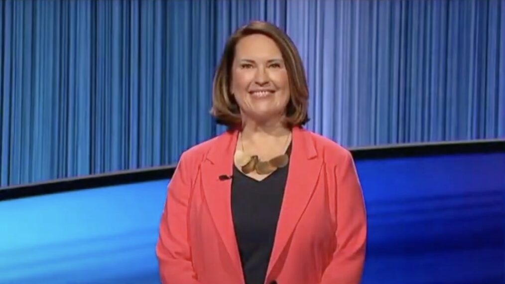 Elly Trickett on Jeopardy! April 22 game
