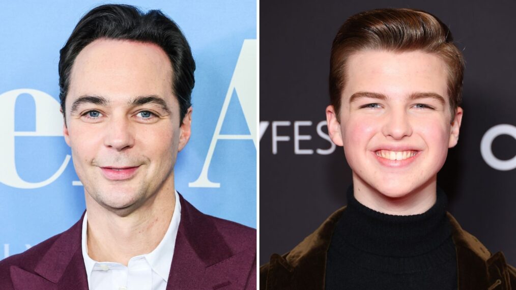 Jim Parsons and Iain Armitage