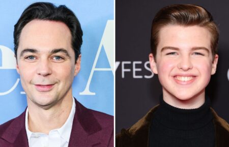 Jim Parsons and Iain Armitage