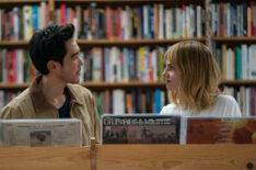 Justin H. Min and Lucy Boynton in 'The Greatest Hits'