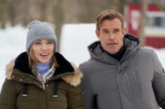 Katie Cassidy and Stephen Huszar in 'A Royal Christmas Crush'
