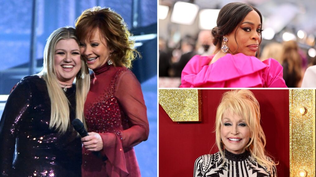 Kelly Clarkson & Reba McEntire, Niecy Nash, Dolly Parton