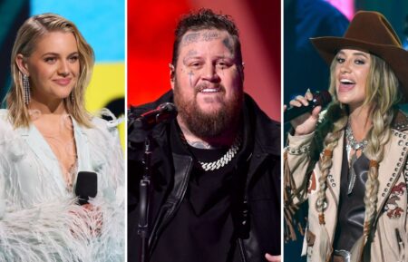 Kelsea Ballerini, Jelly Roll, and Lainey Wilson at CMT Awards