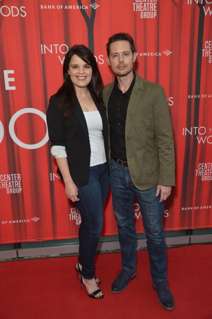 Kimberly J. Brown and Daniel Kountz attends Center Theatre Group Hosts Opening Night Performance Of 'Into The Woods' at Ahmanson Theatre on June 29, 2023 in Los Angeles, California.
