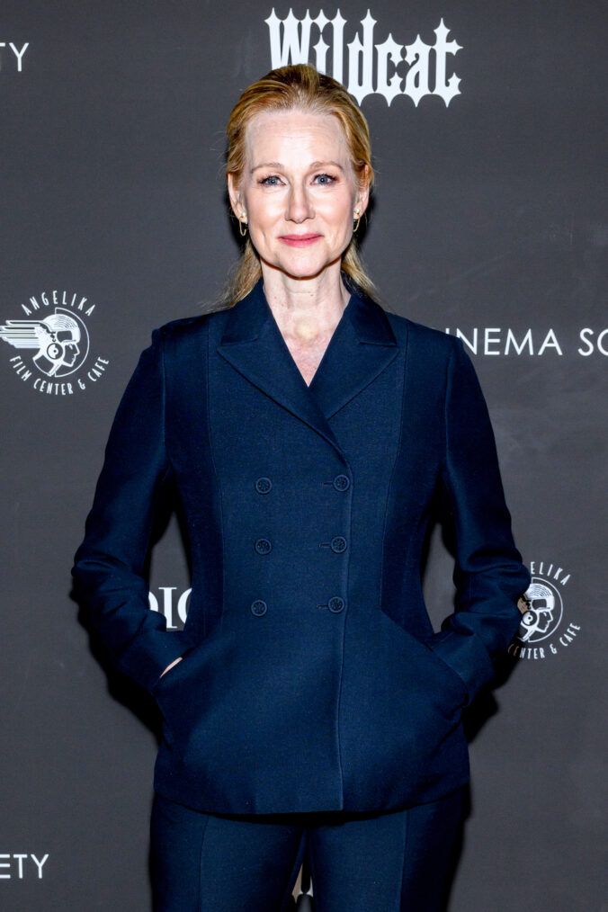 Laura Linney attends a screening of 'Wildcat' at Angelika Film Center on April 11, 2024 in New York City.
