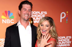 Cam Arnold and Lauren Alaina attend the 2023 People's Choice Country Awards at The Grand Ole Opry on September 28, 2023 in Nashville, Tennessee.