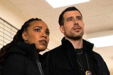 Officer Tonie Churlish (Jasmine Batchelor) Det. Joe Velasco (Octavio Pisano) in 'Law & Order: SVU' Season 24 Episode 19