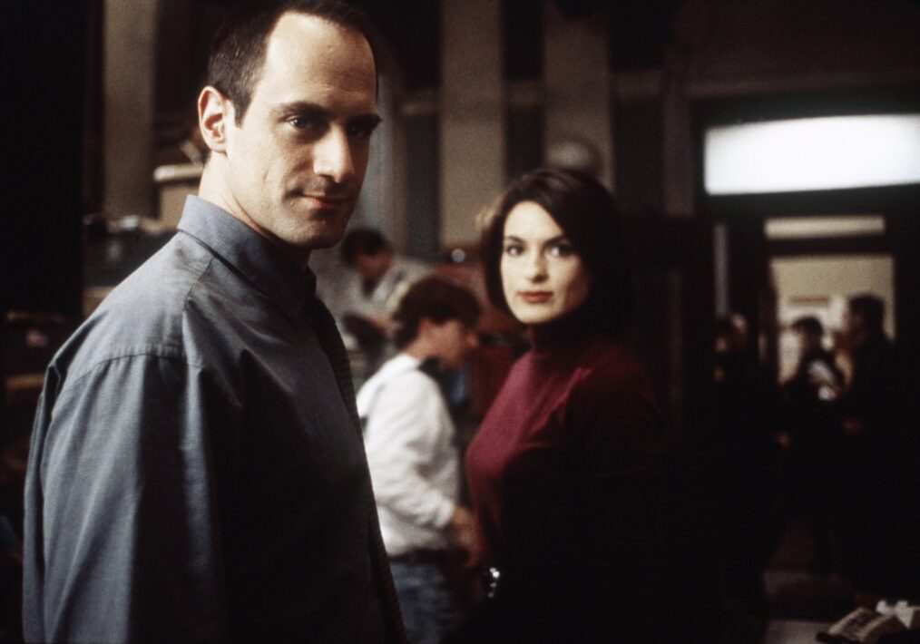 Christopher Meloni and Mariska Hargitay in 'Law & Order: SVU' Season 1