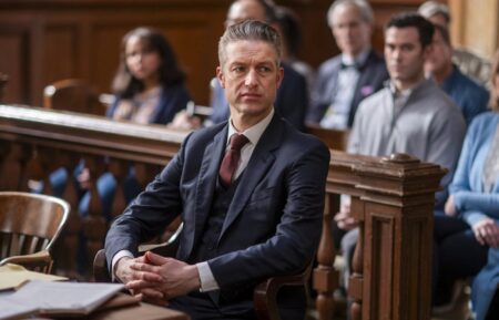 Peter Scanavino as A.D.A Dominick 'Sonny' Carisi Jr. in 'Law & Order: SVU' Season 25 Episode 10 'Combat Fatigue'