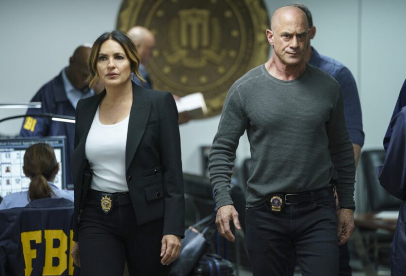 Mariska Hargitay and Christopher Meloni in 'Law & Order: SVU'