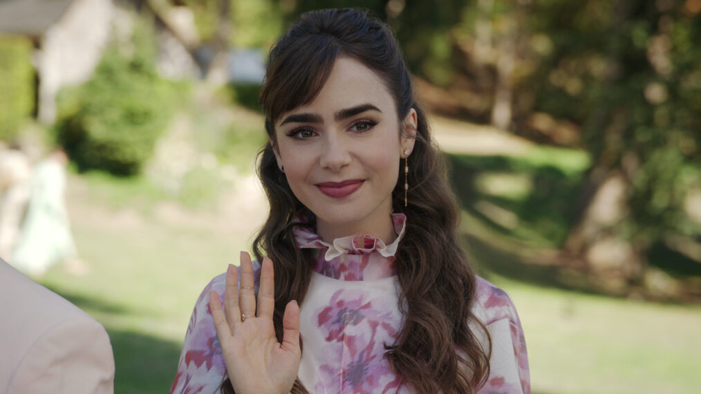 Lily Collins in 'Emily in Paris' Season 3