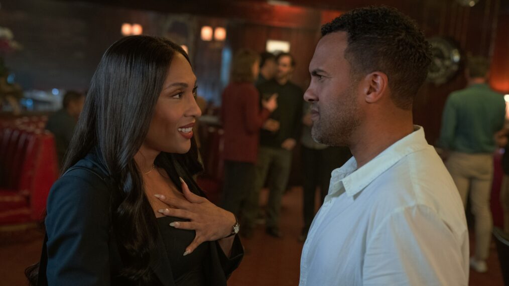 Michaela Jae Rodriguez and O-T Fagbenle 