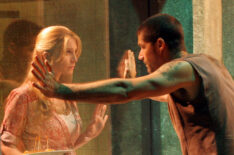 Elizabeth Mitchell as Juliet and Matthew Fox as Jack in 'Lost'