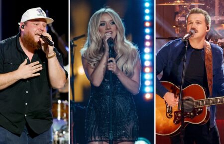 Luke Combs, Megan Moroney, and Morgan Wallen