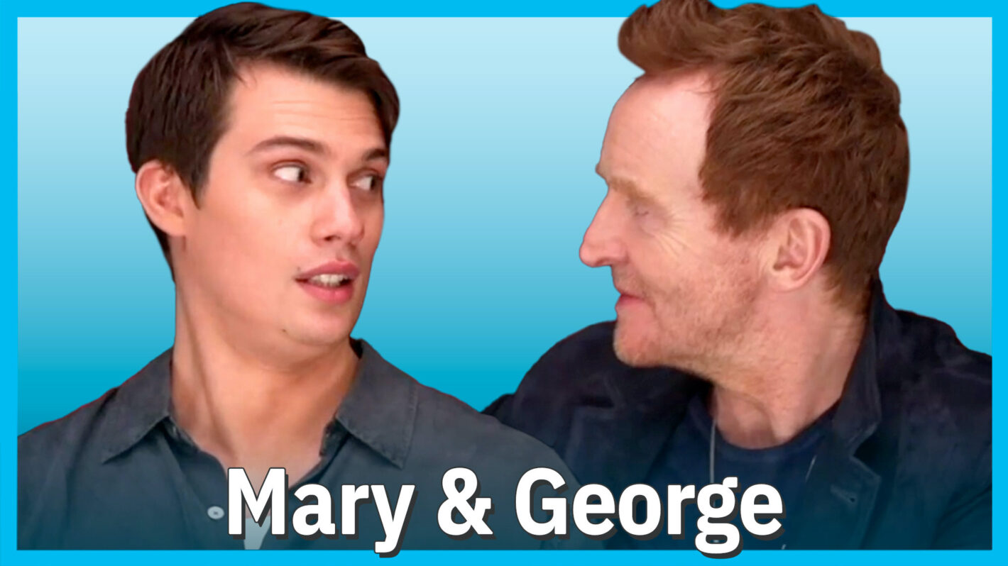 Nicholas Galitzine and Tony Curran TV Insider Interview for 'Mary & George'