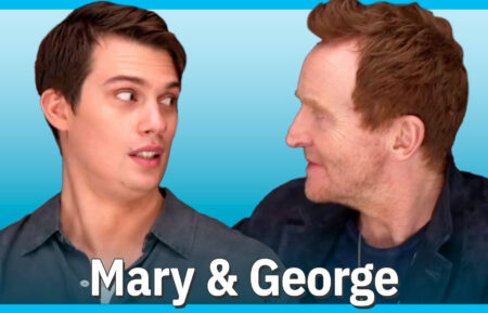 Nicholas Galitzine and Tony Curran TV Insider Interview for 'Mary & George'
