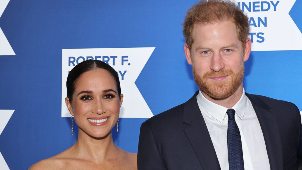 Meghan, Duchess of Sussex and Prince Harry, Duke of Sussex attend the 2022 Robert F. Kennedy Human Rights Ripple of Hope Gala at New York Hilton on December 06, 2022 in New York City.