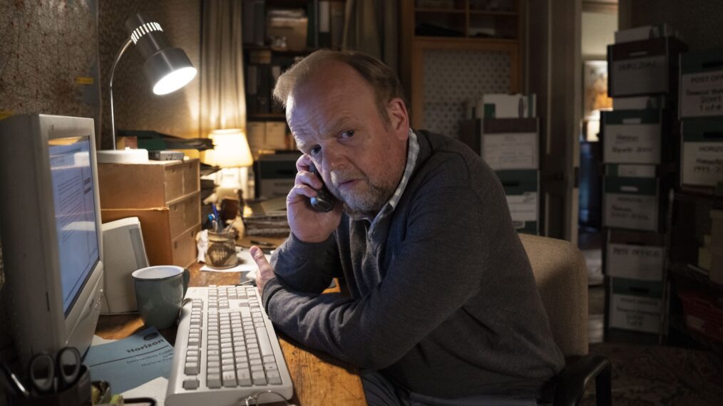 Toby Jones en Mr Bates contra la oficina de correos