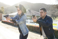 Katrina Law as Jessica Knight and Wilmer Valderrama as Nicholas “Nick” Torres in 'NCIS' Season 21 Episode 9 - 'Prime Cut'