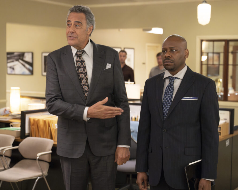 Brad Garrett as Duncan, Malcolm Barrett as Quentin in 'Not Dead Yet' Season 2 finale