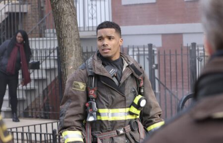 Rome Flynn on Chicago Fire