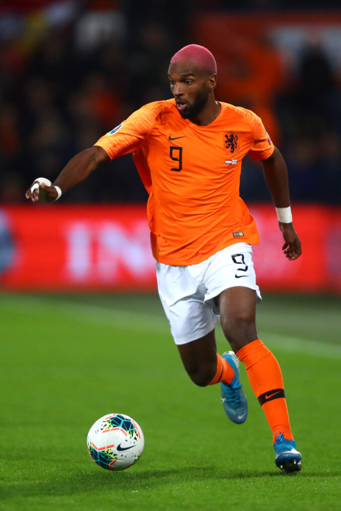 Ryan Babel at the UEFA Euro 2020 qualifier