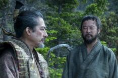 Hiroyuki Sanada as Yoshii Toranaga, Tadanobu Asano as Kashigi Yabushige in 'Shōgun' Episode 10, 'A Dream of a Dream'