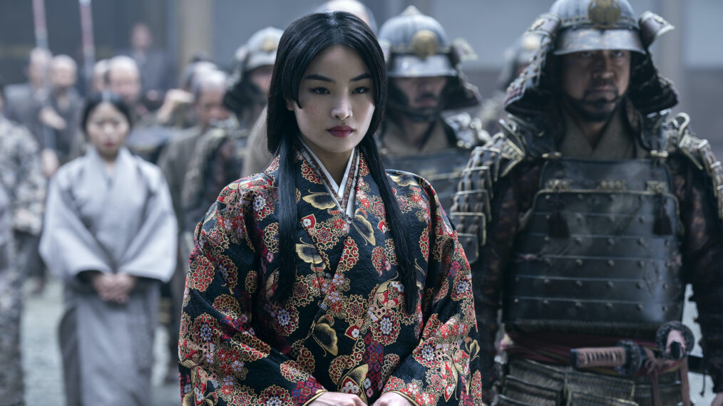 Anna Sawai as Toda Mariko in 'Shōgun' Episode 9