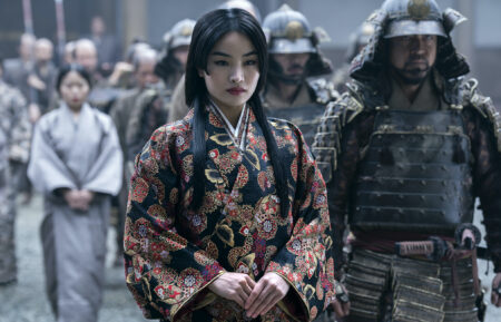 Anna Sawai as Toda Mariko in 'Shōgun' Episode 9