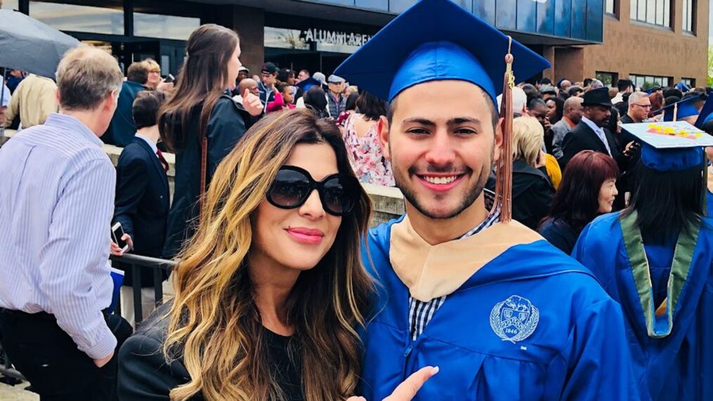 Siggy Flicker and stepson Tyler