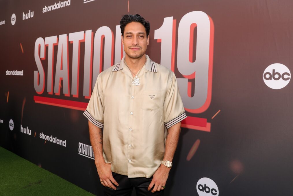 Carlos Miranda at the 'Station 19' Wrap Party