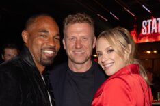 Jason George, Kevin McKidd, and Danielle Savre at the 'Station 19' Wrap Party