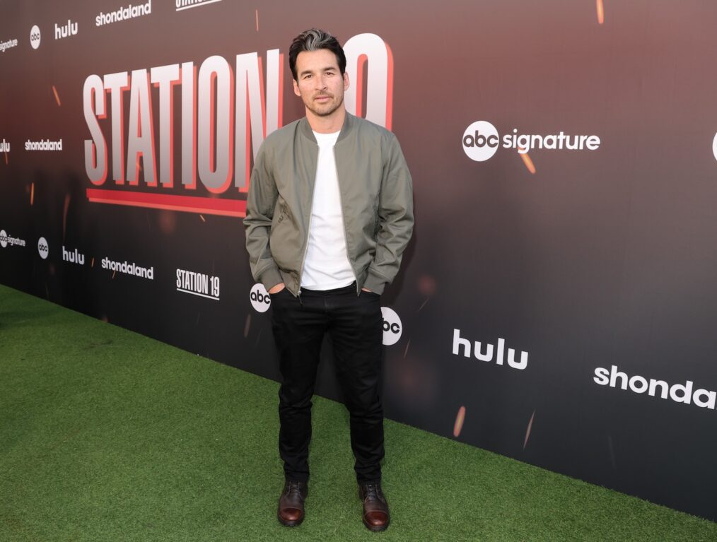 Jay Hayden at the 'Station 19' Wrap Party