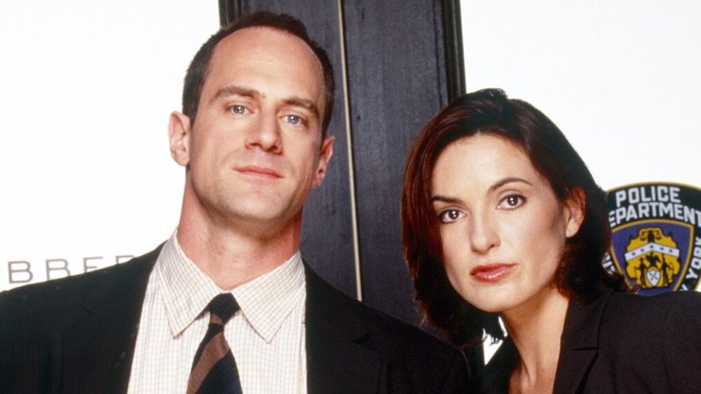 Christopher Meloni and Mariska Hargitay for 'Law & Order: SVU' Season 1