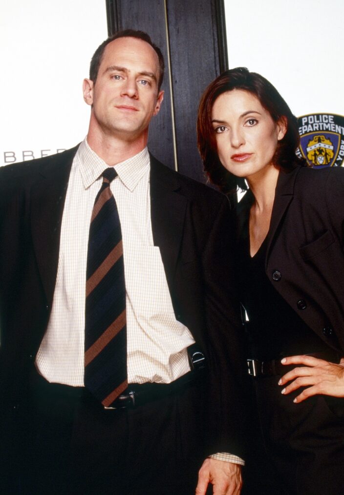 Christopher Meloni and Mariska Hargitay for 'Law & Order: SVU' Season 1