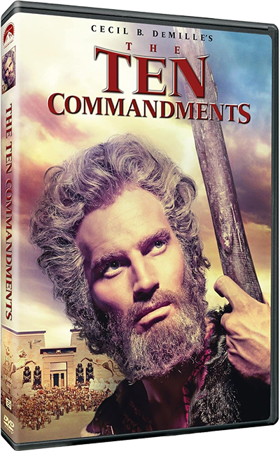 The Ten Commandments on DVD