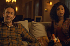 Chris O’Dowd as Dusty and Gabrielle Dennis as Cass in 'The Big Door Prize' Season 2 Episode 1 'The Next Stage'