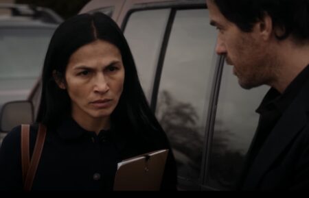 Élodie Yung and Santiago Cabrera in 'The Cleaning Lady' Season 3 Episode 6