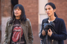 Martha Millan and Élodie Yung as Fiona and Thony in 'The Cleaning Lady' - Season 3, Episode 6