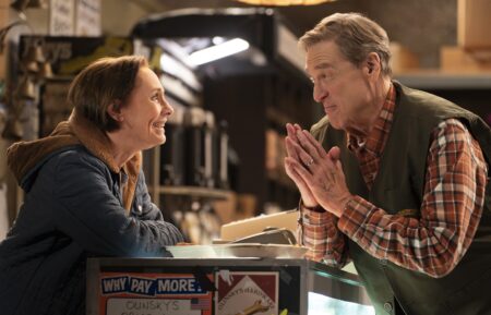 Laurie Metcalf and John Goodman in The Conners' 100th Episode