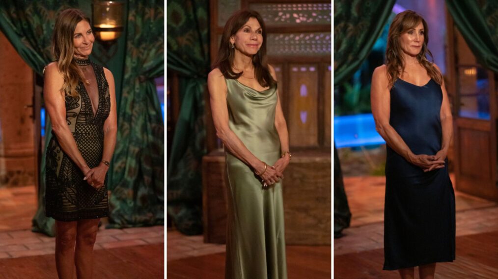 Leslie Fhima, Theresa Nist, and Faith Martin on 'The Golden Bachelor'