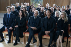 Freddie Highmore, Paige Spara, Richard Schiff, Will Yun Lee, and Fiona Gubelmann in 'The Good Doctor' Season 7 Episode 6