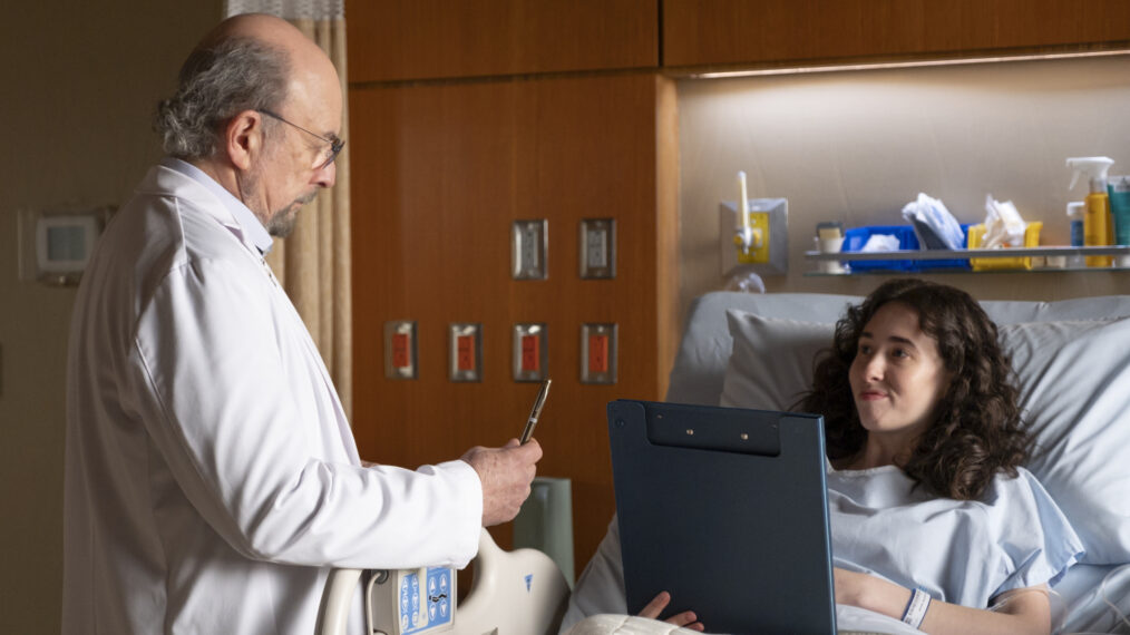 Richard Schiff and Ruby Kelley as Dr. Glassman and Hannah in 'The Good Doctor' Season 7 Episode 7 - 'Faith'