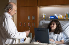 Richard Schiff and Ruby Kelley as Dr. Glassman and Hannah in 'The Good Doctor' Season 7 Episode 7 - 'Faith'