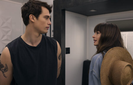 Nicholas Galitzine and Anne Hathaway in 'The Idea of You'