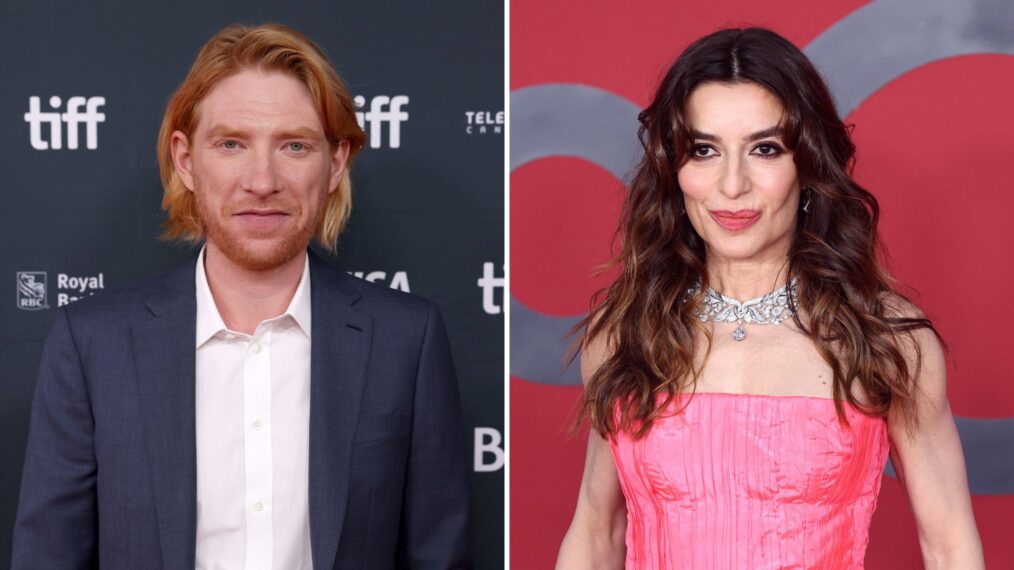 Domhnall Gleeson and Sabrina Impacciatore for 'The Office' spinoff